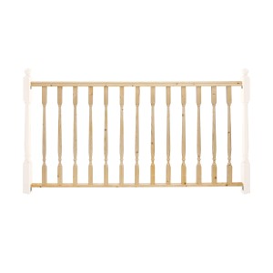 Kordo Geländerpfosten-Set aus Fichte Royal für 2 m Holzgeländer. Zubehör für Treppen.