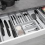 SOTECH ORGA-BOX-3 Besteckeinsätze Tiefe 473 mm Höhe 50,5 mm Silbergrau Schubladeneinsätze Breite 691 mm_4