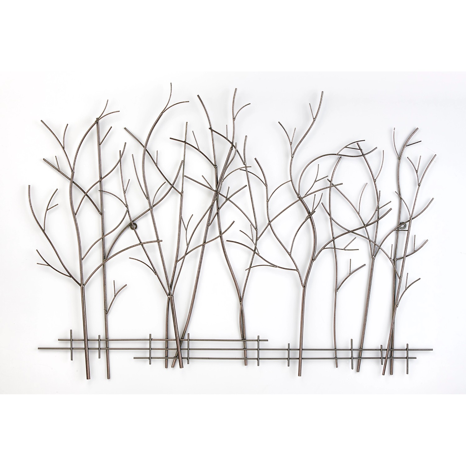 Kobolo Wandbild Wanddeko Metallbild STICKS Metall Silber günstig online kaufen