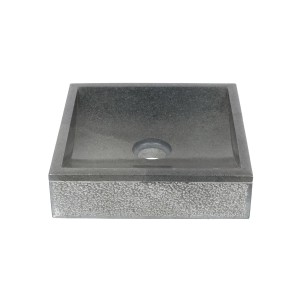 Wohnfreuden Andesit Steinwaschbecken Mini Perahu 30 cm