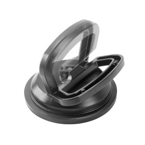 STAHLWERK Saugheber Set, 2x50kg, 12,5cm Durchmesser. Werkzeug zum Heben von Fliesen und Glas.