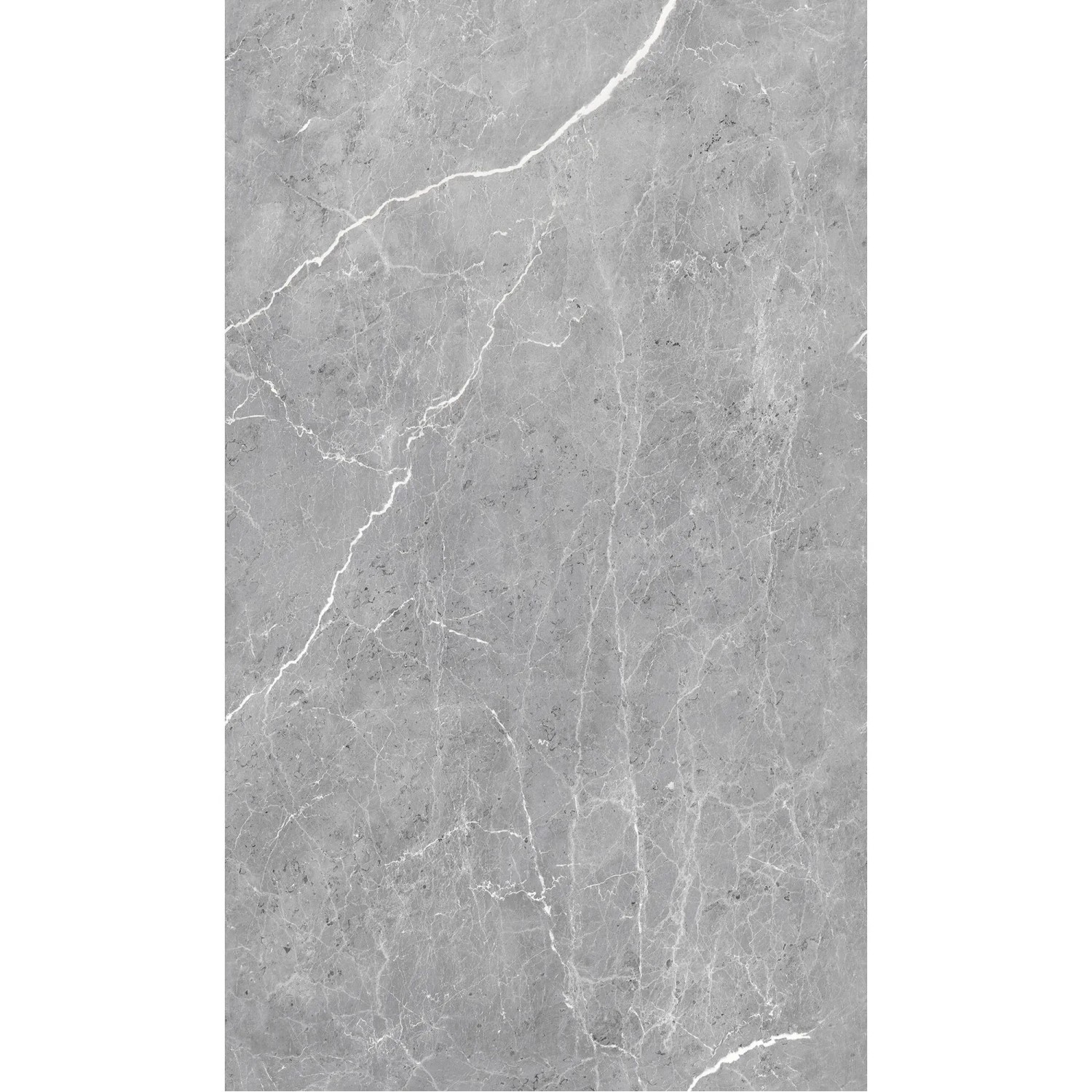 Schöner Wohnen Duschrückwand Seidenweich 150 cm x 255 cm Silberhauch
