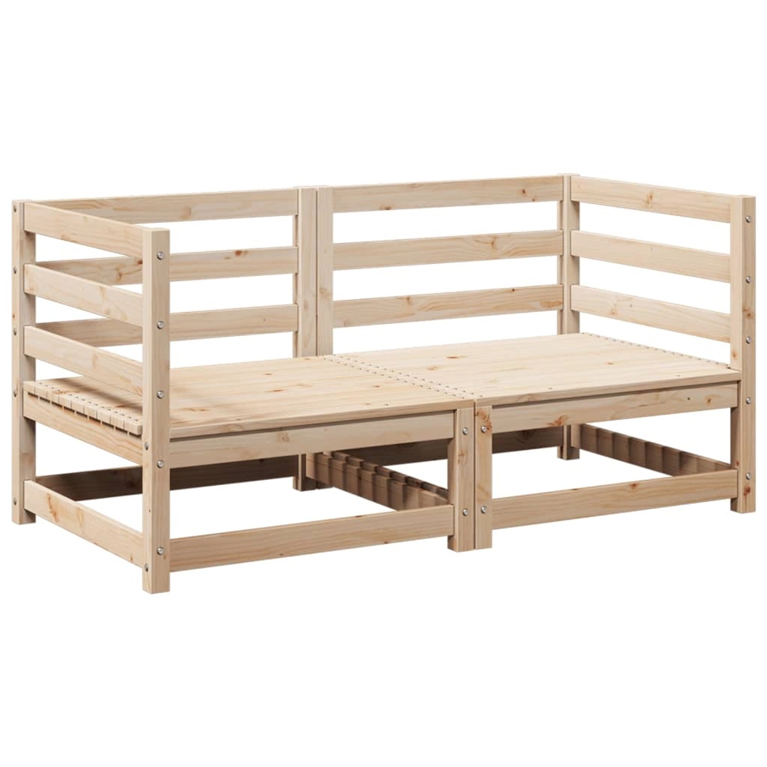 vidaXL 2-Tlg Garten-Sofagarnitur Massivholz Kiefer 3295810 günstig online kaufen