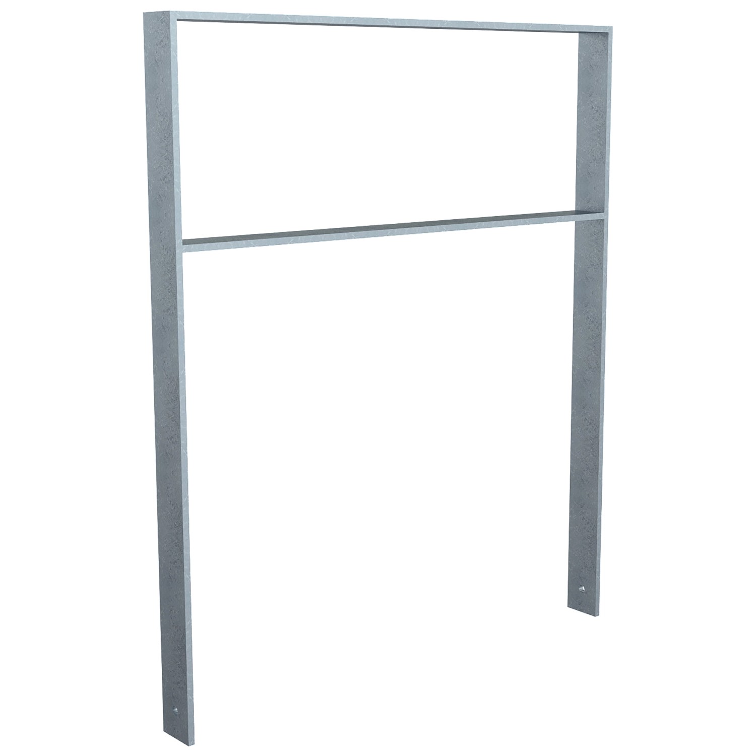 Schake Anlehnbügel Flachstahl Querholm 1.000 mm Feuerverzinkt