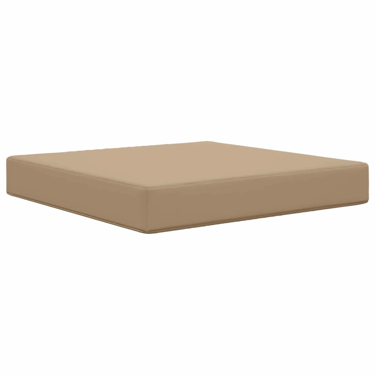 vidaXL Sofakissen für Draußen Taupe 60 x 60 x 8 cm Polyester 900701