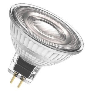 Osram LED Leuchtmittel GU5.3, 2.6W, warmweiß, 4.4x5cm. Energiesparende LED Lampe für Wohnräume.