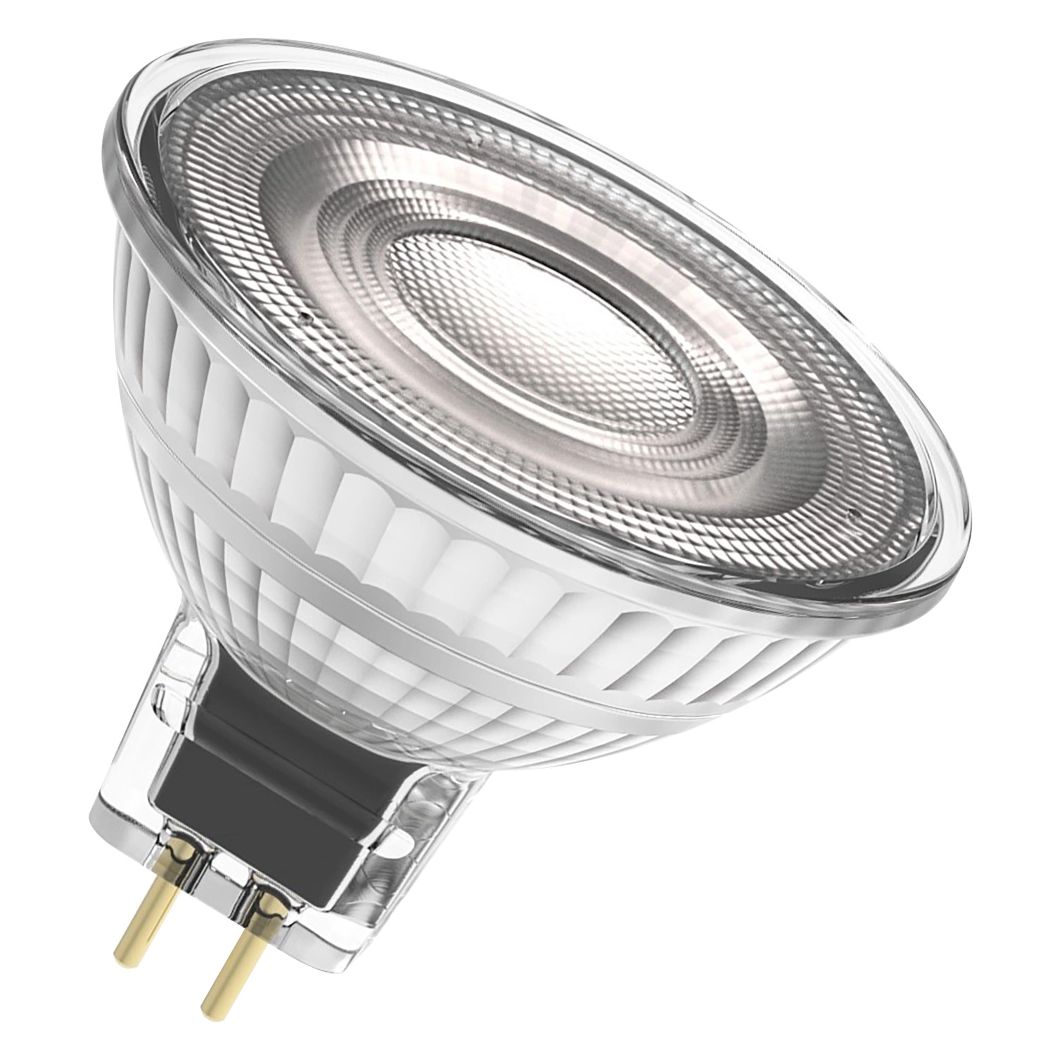 Osram LED Leuchtmittel GU5.3, 2.6W, warmweiß, 4.4x5cm. Energiesparende LED Lampe für Wohnräume.