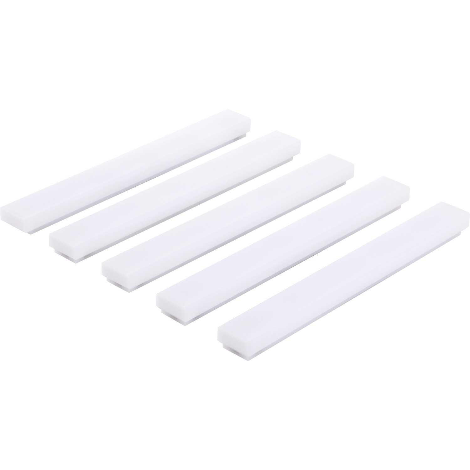 Trio Lines LED Lichtsystem Starter-Set, 5 weiße Lichtleisten mit Steuerung.