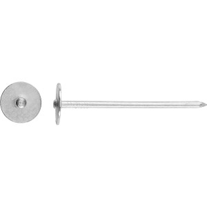 Verzinkter LUX Leichtbauplattenstift, 3,8x90mm, mit breitem Kopf für sicheren Halt, 1kg Packung.