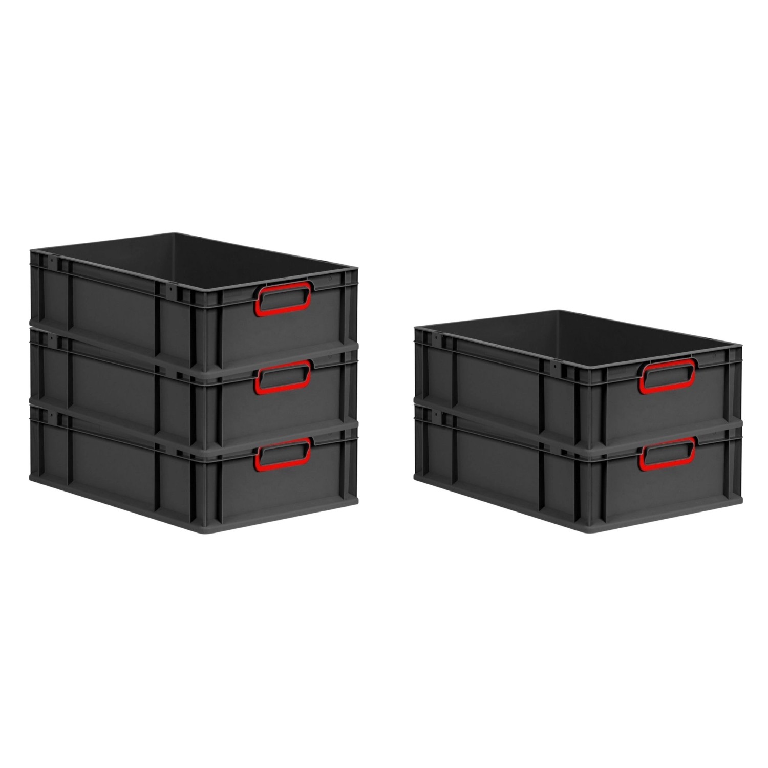 PROREGAL SuperSparSet 5x Eurobox Nextgen Color HxBxT 17x40x60cm 34 Liter Gr günstig online kaufen