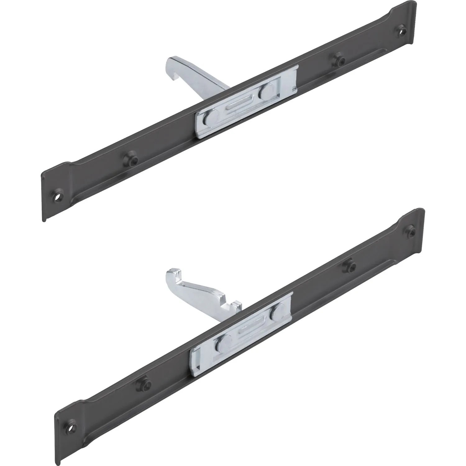 Peka Fronthalter-Set Kb 400/450mm Hochschrank Standard Anthrazit