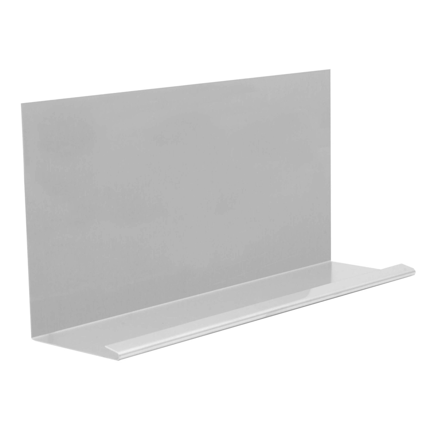 Thumbnail - Inefa Winkelblech Dach mit Wasserfalz 200cm Aluminium Silber
