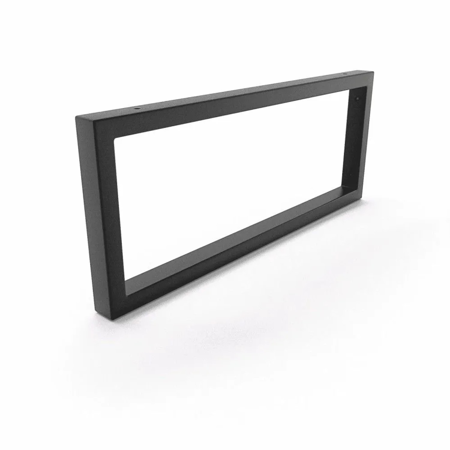 HEVVA Waschtischhalterung RHEIN 20 cm Hoch 50 cm Tief 1 Halter Schwarz