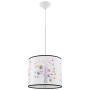 Sollux Lighting Hängeleuchte Owls 40, mehrfarbige Kinderzimmerlampe mit Eulenmotiv.