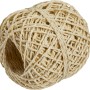 Beige Paketkordel Fein, 40 m Rolle aus reißfestem Kunststoff.