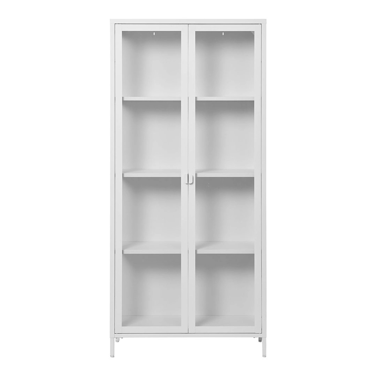 ebuy24 Brisbane Vitrinenschrank Weiß günstig online kaufen