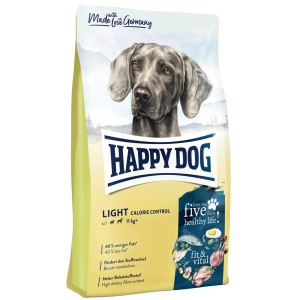 Happy Dog Supreme Calorie Control Fit Vital Trockenfutter, 4kg, fettarm für Hunde.