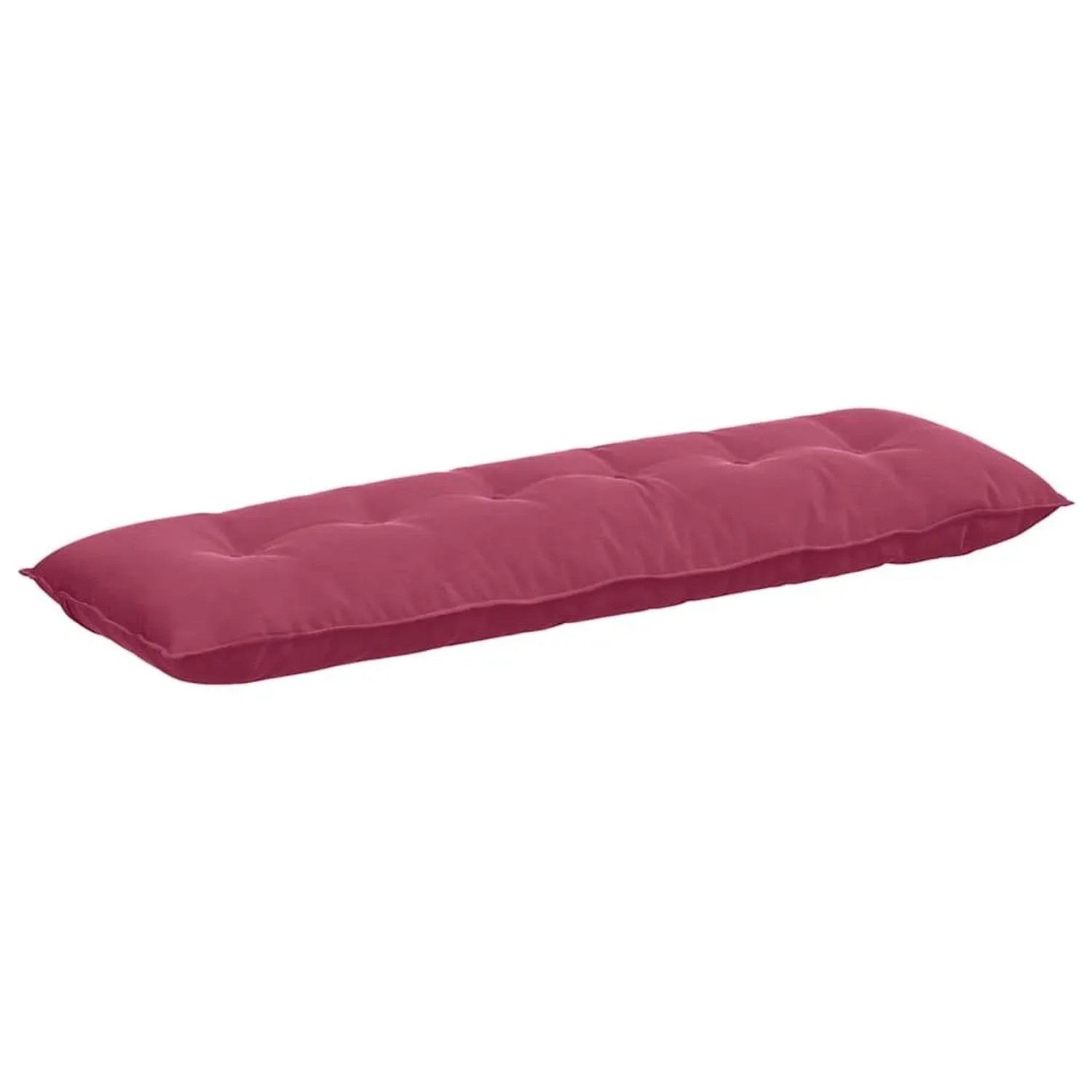 vidaXL Rückenkissen Weinrot 160 x 50 cm Cordstoff 42014895