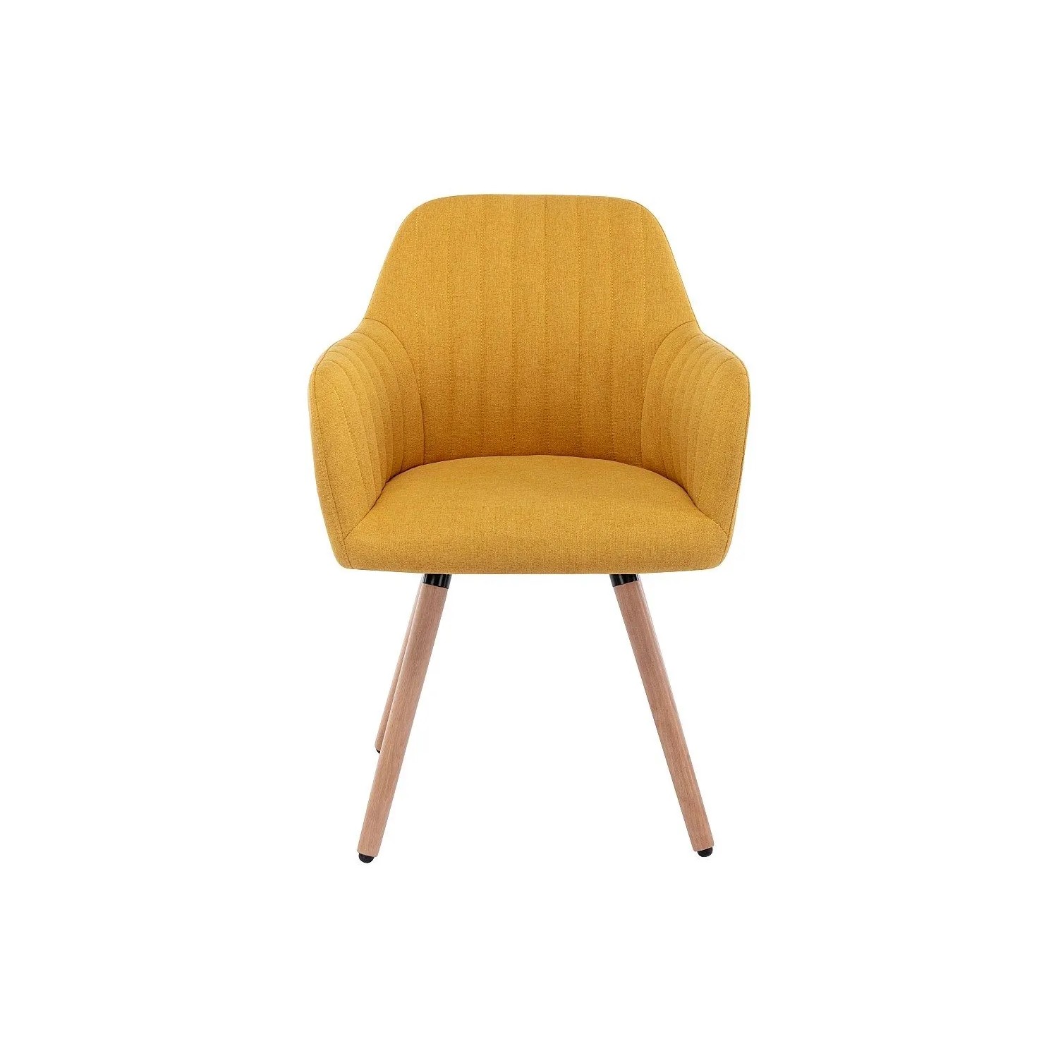 Vente-unique Stuhl Eleana Senffarben 56 cm