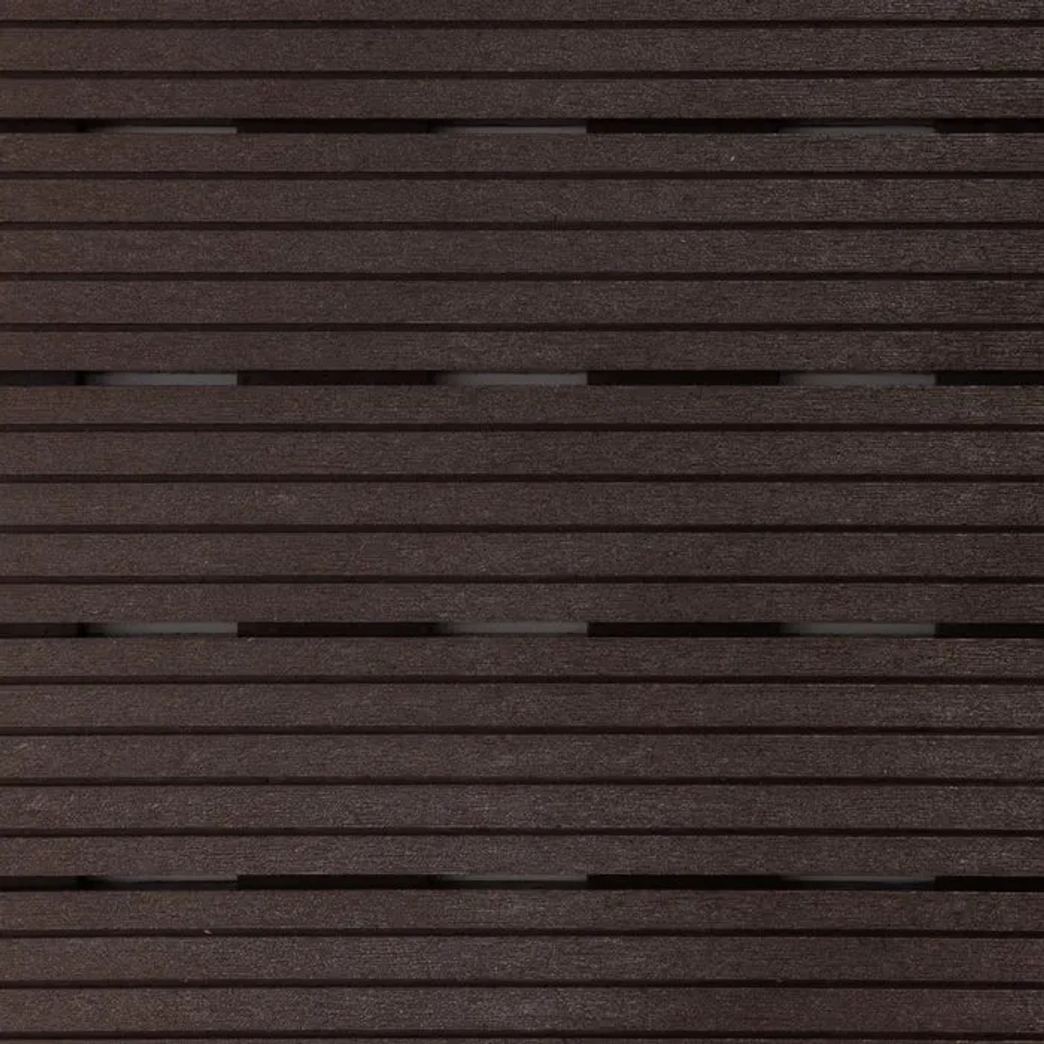 Braune KARAT Terrassenfliese Claire, 30x30 cm, 11er-Set. Wetterfeste Holzfliese für Balkon und Terrasse.