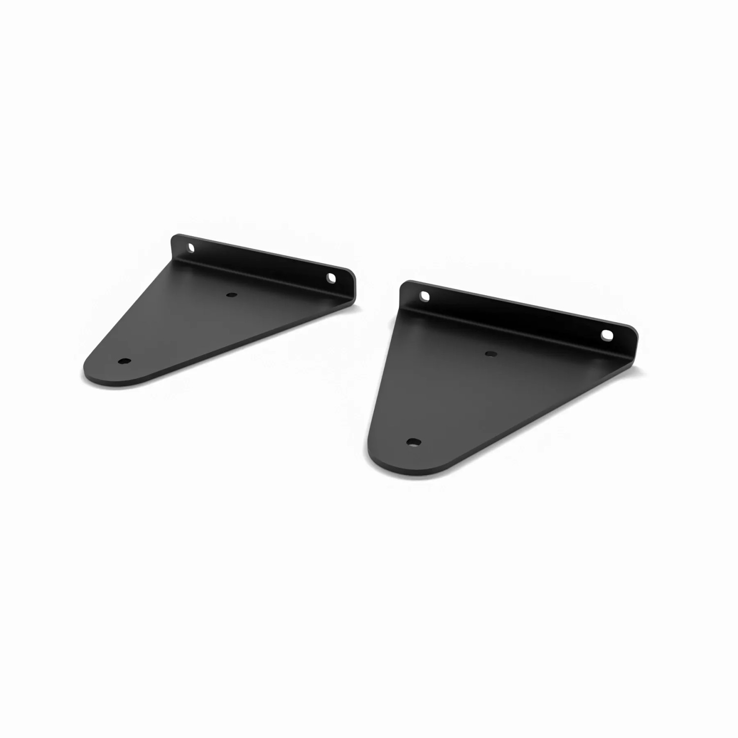 HEVVA Regalhalter STOLBERG 14 cm Tiefe 2er Set Schwarz