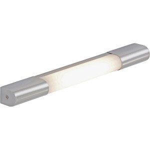 Moderne Briloner LED-Bad-Wandleuchte, 8W, Chrom, neutralweißes Licht.