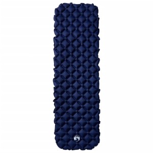 vidaXL Aufblasbare Isomatte Marineblau 190x58x6 cm 4007117