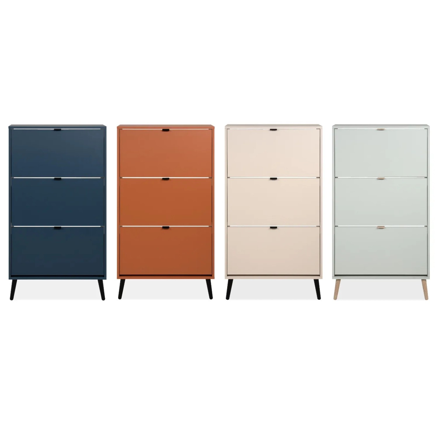 Furn.Design Schuhschrank in Samt 70 x 125 cm Aldan_4