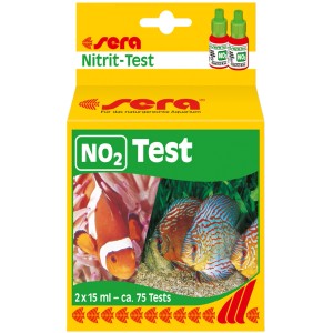 Sera Aquarium-Wassertester NO2-Test (Nitrit) zur Bestimmung des Nitritgehalts im Aquarium.