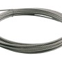 Drahtseil V4A, 4 mm x 25000 mm, aus Edelstahl für Treppen und Geländer.