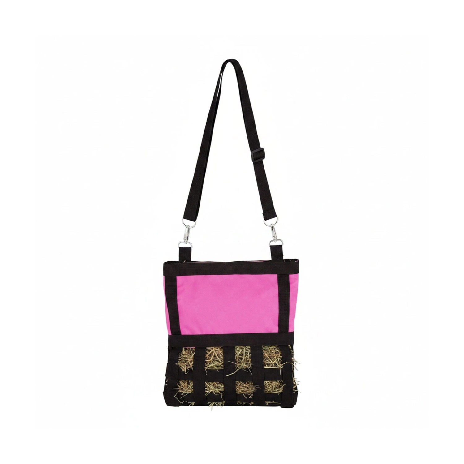 Relaxdays Heutasche Für Kleintiere Baumwolle Polyester Pink Grobmaschig Längenverstellbar Abnehmbar 30 Cm X 30 Cm X 1, 5 Cm 180 G