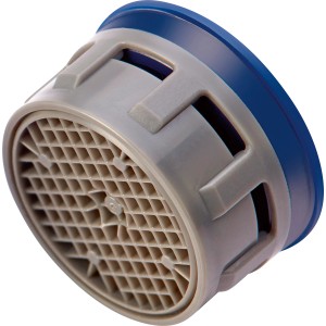 Mischdüse M22 für baliv Küchenarmatur, formt Wasserstrahl, verhindert Spritzen.