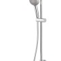 Breuer Duscharmatur Aquamaxx 320 mit runder Kopf- und Handbrause für separate Armatur.