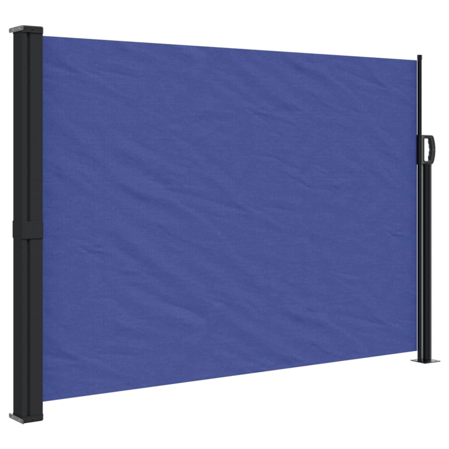 furnicato Seitenmarkise Ausziehbar Blau 140x300 cm günstig online kaufen