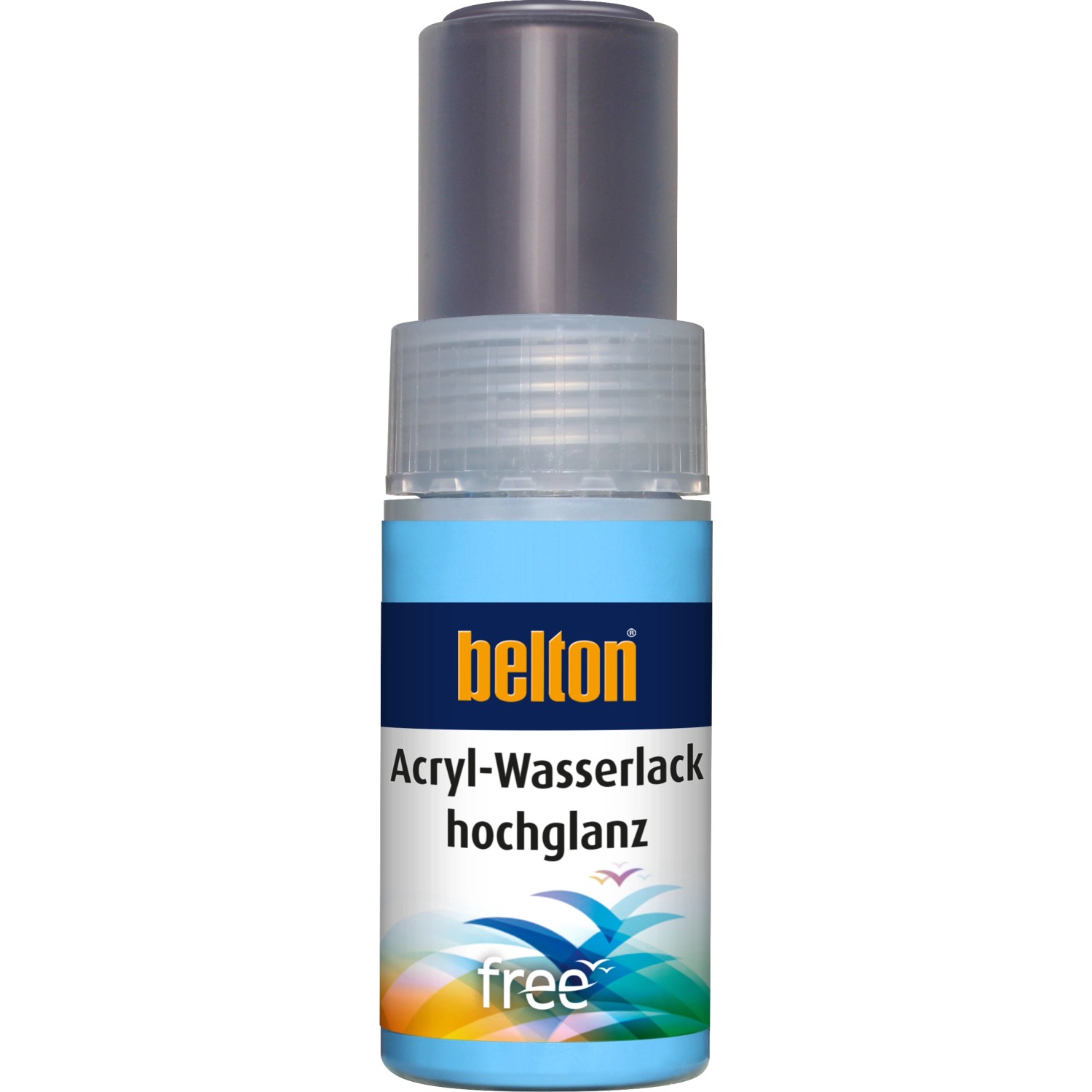 Belton Free AQUAcolours Lackstift Anthrazit RAL 7016 hochglänzend 9 ml