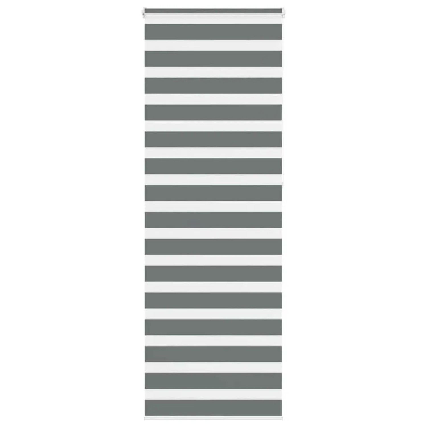 vidaXL Doppelrollo Dunkelgrau 90x230 cm Stoffbreite 85,9 cm Polyester 40141 günstig online kaufen