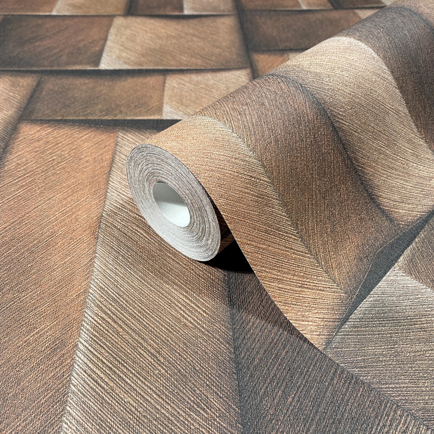 Marburg Vliestapete 3D-Optik Grafisch Modern 10,05 m x 0,53 m Braun günstig online kaufen
