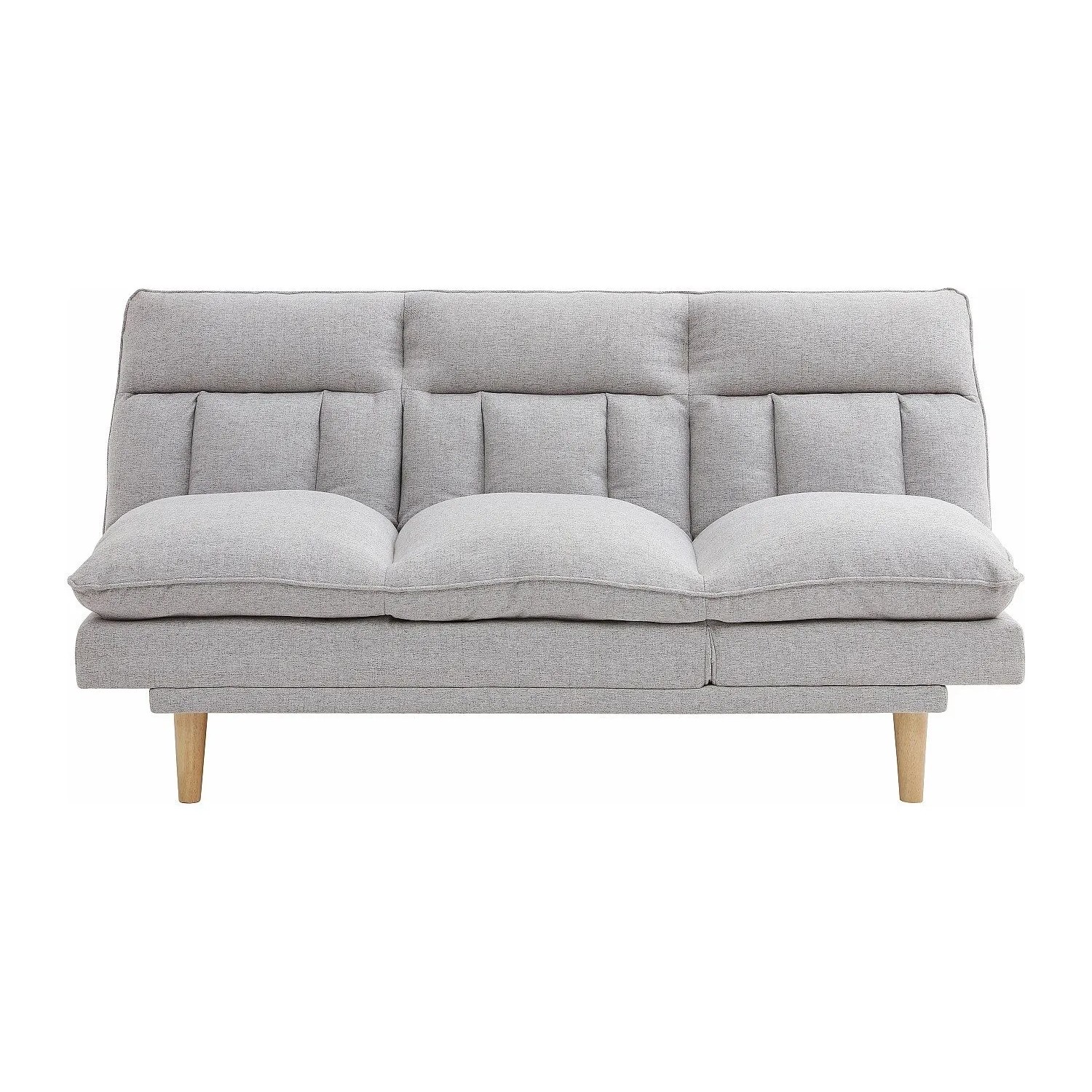 Vente-unique Schlafsofa Palobu Hellgrau 174 cm