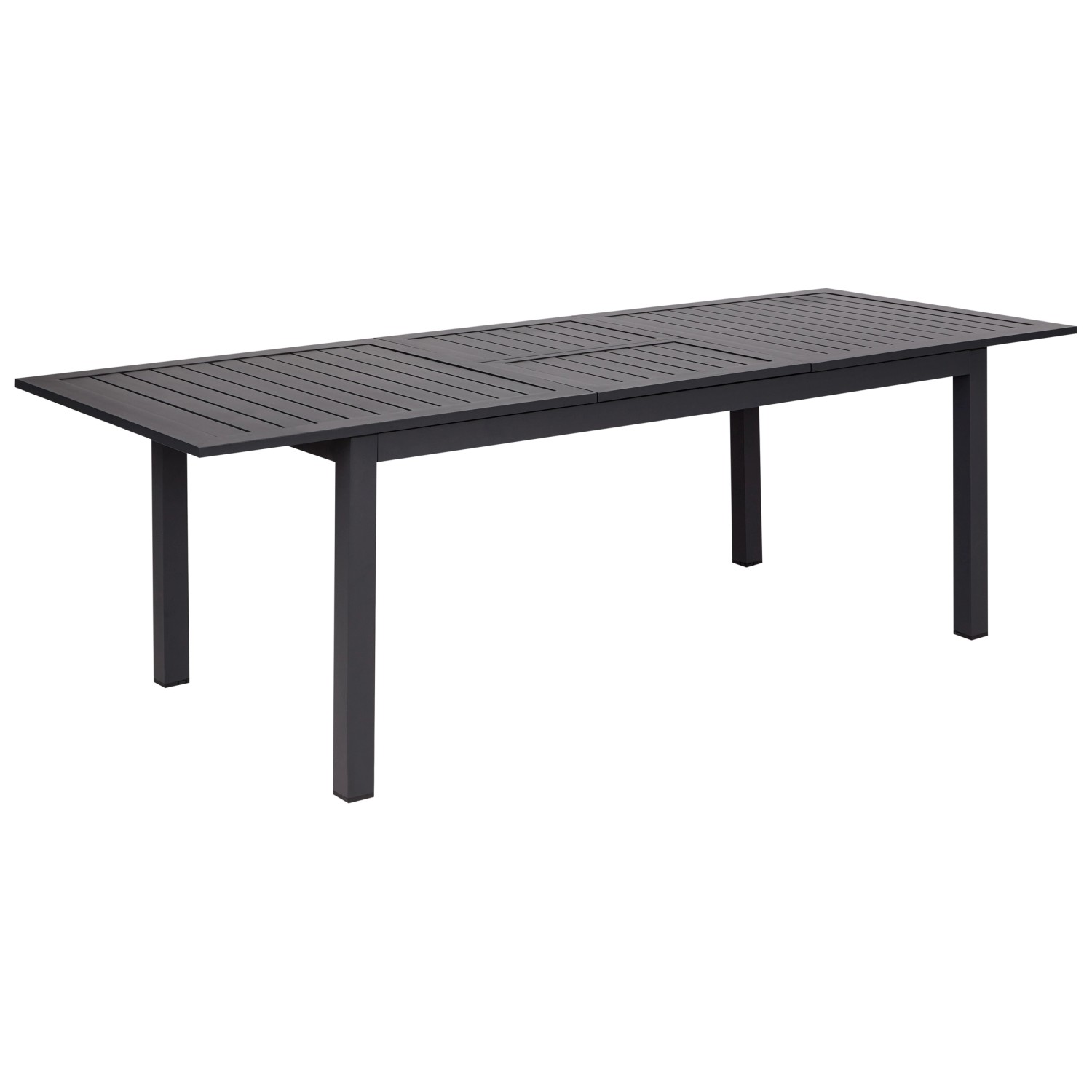Beliani Gartentisch SKALOMA Dunkelgrau 180x90x74 günstig online kaufen