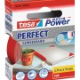 Tesa Extra Power Perfect Gewebeband Rot, 2,75m. Vielseitiges, reißfestes Klebeband für Reparaturen und Bastelarbeiten.