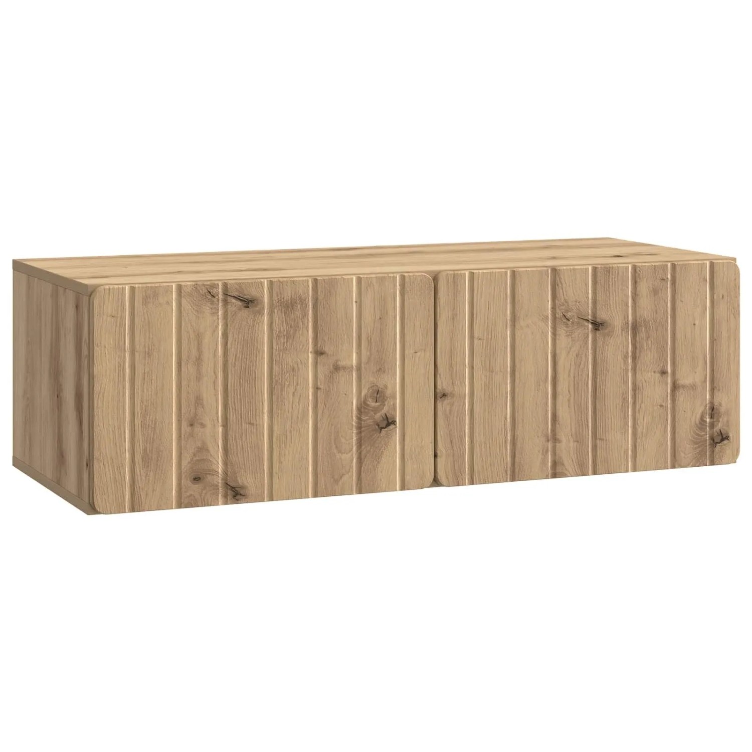 vidaXL Wandmontierter TV-Schrank Artisan-Eiche 98 x 41 x 30 cm 898364