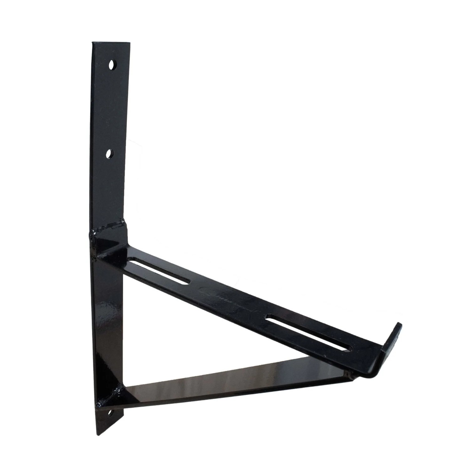 Daprona Laufrost Stütze Wandmontage 25cm Stahl Verzinkt Schwarz