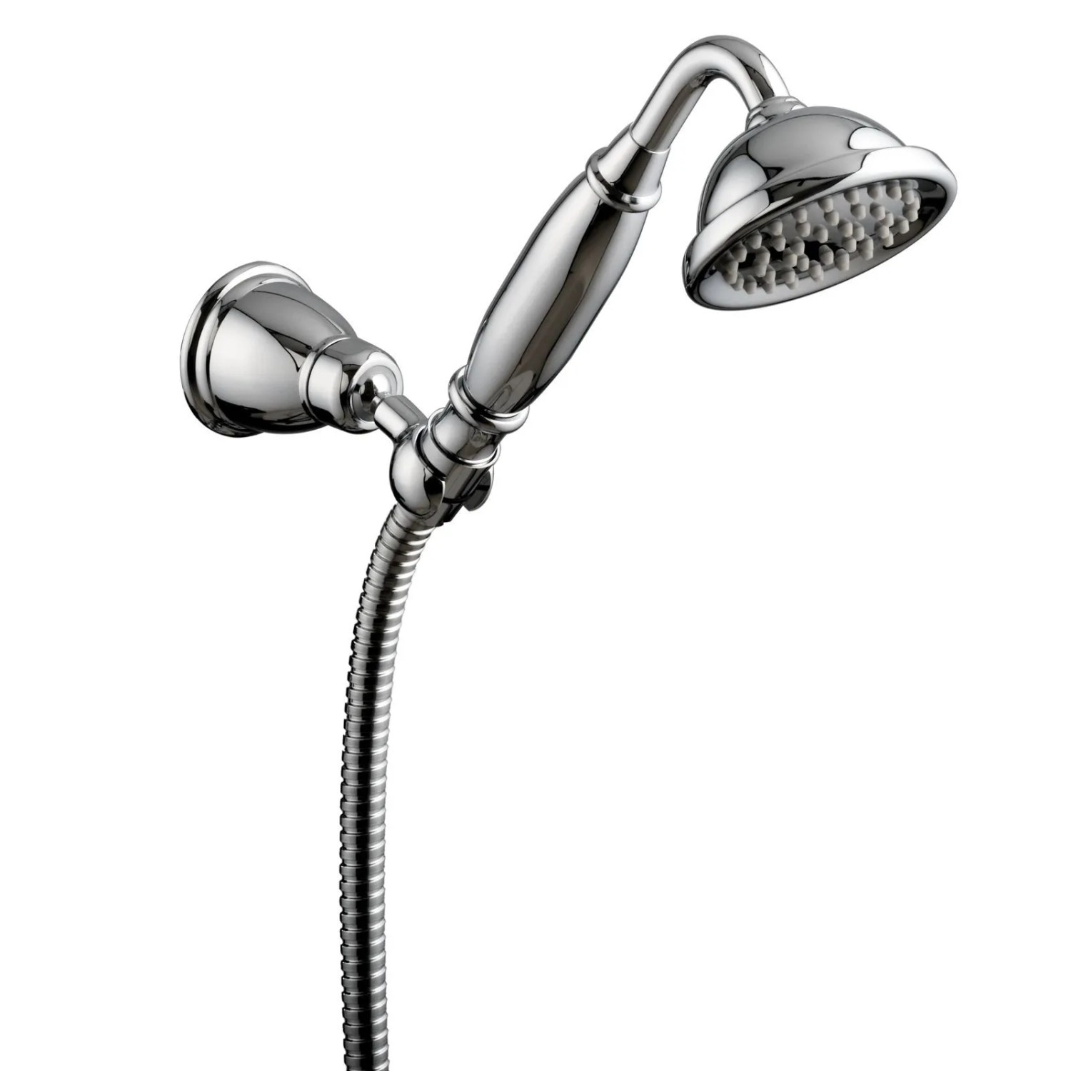 PaulGurkes Handbrausen Set Serie GAIA Retro Chrom Brause mit Halterung