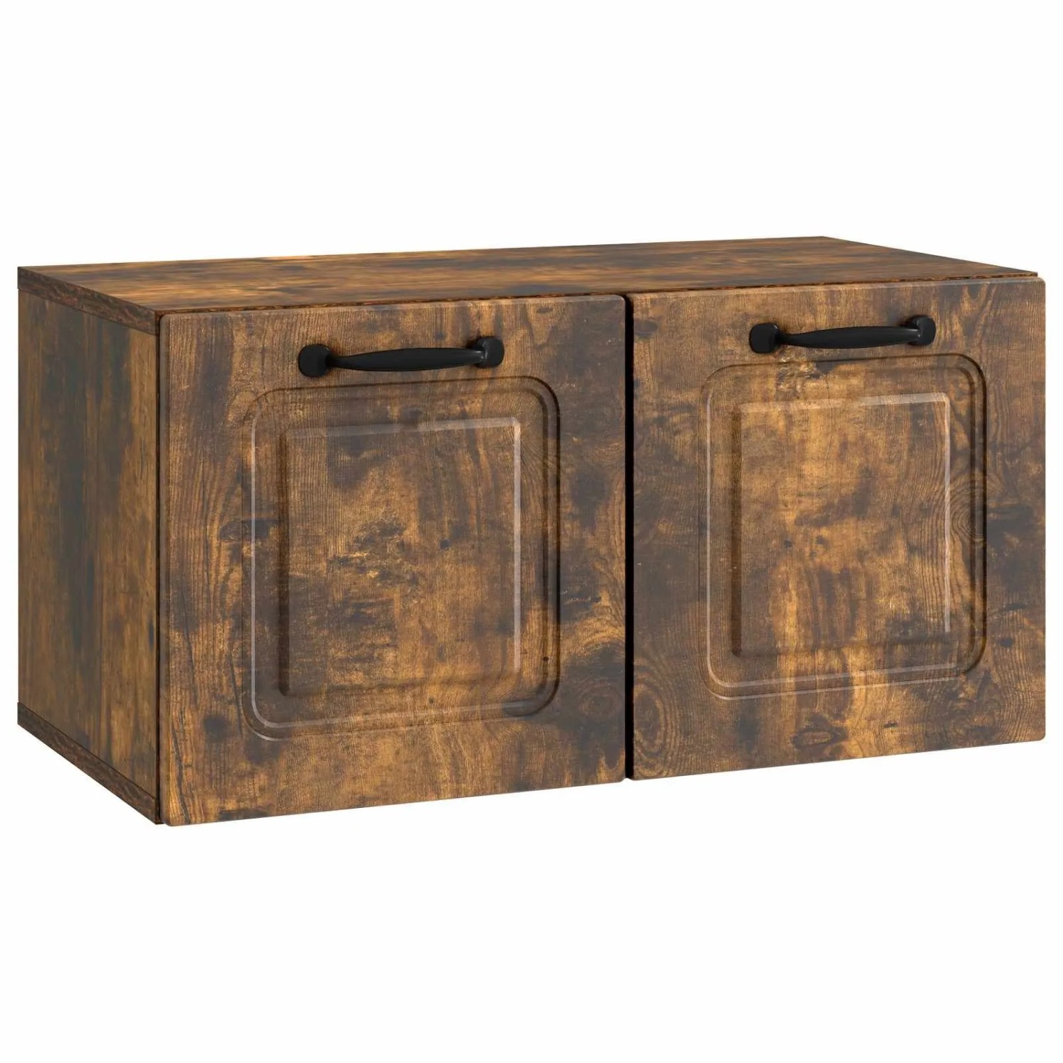 vidaXL Wandmontierter TV-Schrank Geräucherte Eiche 59,5 x 31 x 30 cm 899390