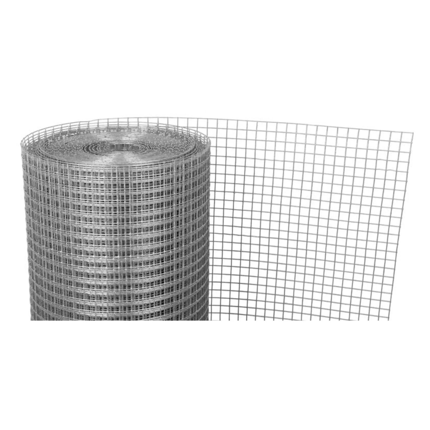 PROREGAL Maschendrahtzaun Vierkantgeflecht KEEPY HxL 0,5x10m Maschenweite 12,7x12,7mm Drahtstärke 0,8mm Verzinkt Hasendraht Kaninchendraht Hühnerdraht
