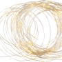 Aufgerollte Solar-Lichterkette Longo, 11,9 m, mit warmweißen LEDs für den Außenbereich.