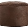 Brauner Sitting Point Hocker Cuba, 60 l, aus Lederimitat. Bequemer Sitzsack für Wohnzimmer und Jugendzimmer.