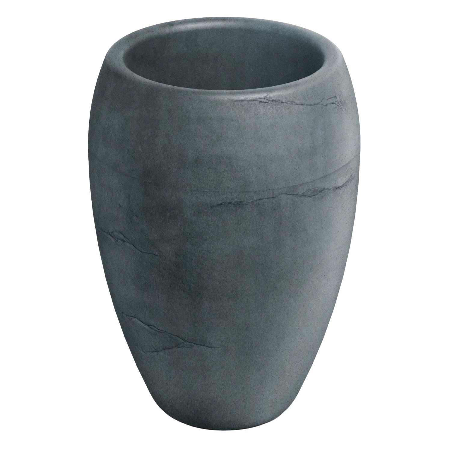Prosperplast Blumentopf Cano Hoch Ø 54 cm x 40 cm Betongrau