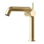Emke Waschtischarmatur in Champagnergold, Badarmatur für Waschbecken.