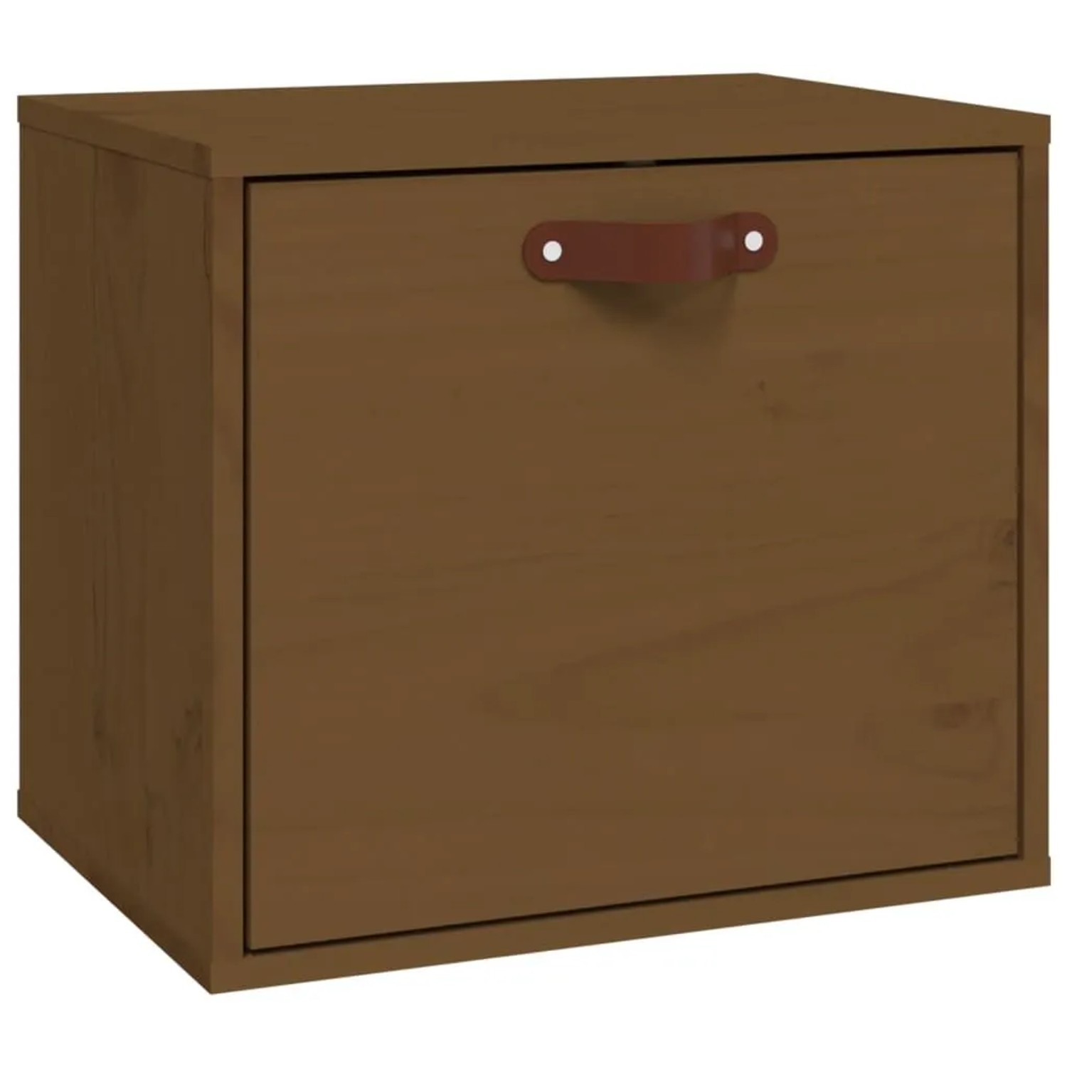 vidaXL Wandschrank Honigbraun 40x30x35 cm Massivholz Kiefer 818348